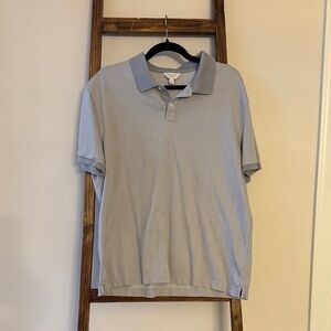 Banana Republic Men's Gray Polo Shirt